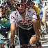 Andy Schleck pendant la dernire tape du Tour de Suisse 2008
